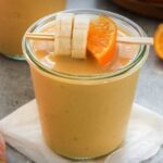 licuado de platano y naranja